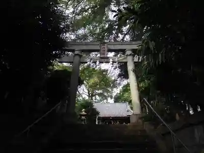 氷川台氷川神社の鳥居