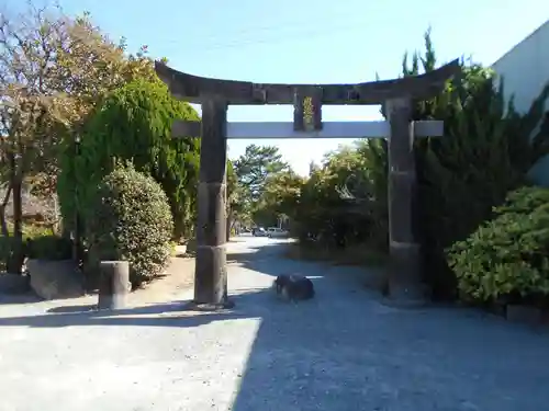 風浪宮の鳥居