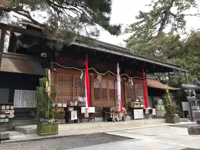 長浜八幡宮の本殿・本堂