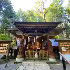 日光大室高龗神社の本殿