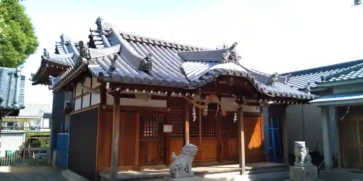 長洲貴布禰神社の本殿・本堂