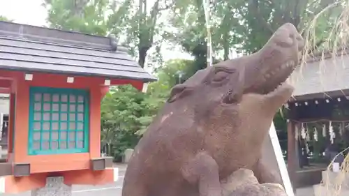 護王神社の狛犬