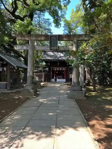 赤坂氷川神社の鳥居