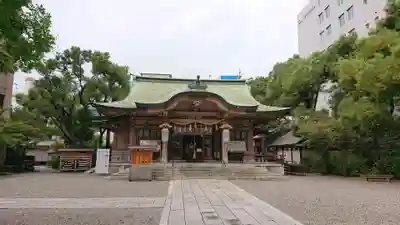 坐摩神社の本殿・本堂