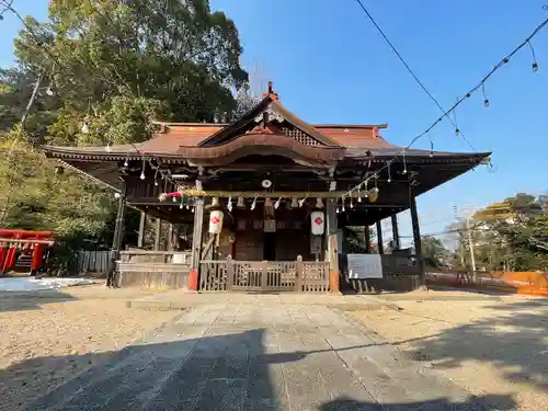 大原八幡神社の本殿・本堂
