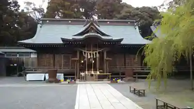 常陸第三宮　吉田神社の本殿・本堂