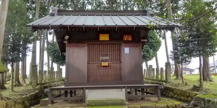 稲野辺神社の本殿