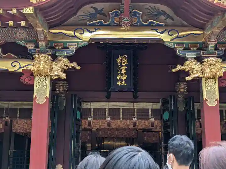 根津神社の本殿・本堂