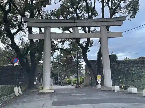 和歌山縣護國神社の鳥居