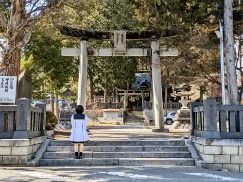 坂下神社の鳥居