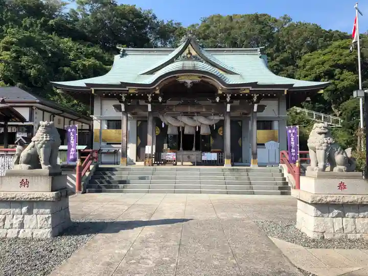 本牧神社の本殿・本堂