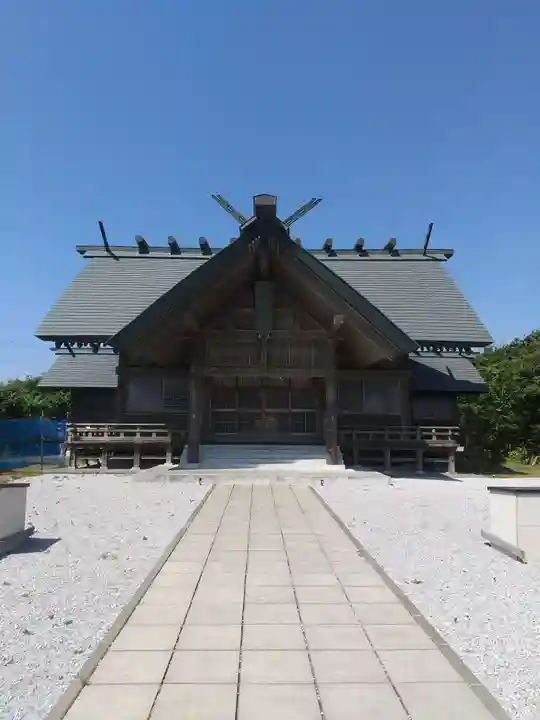 天塩厳島神社の本殿・本堂