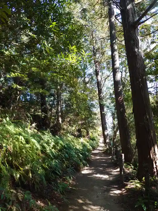 小笠神社の景色