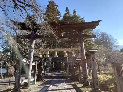 山家神社の鳥居