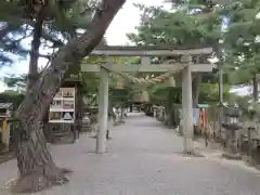 建部大社の鳥居