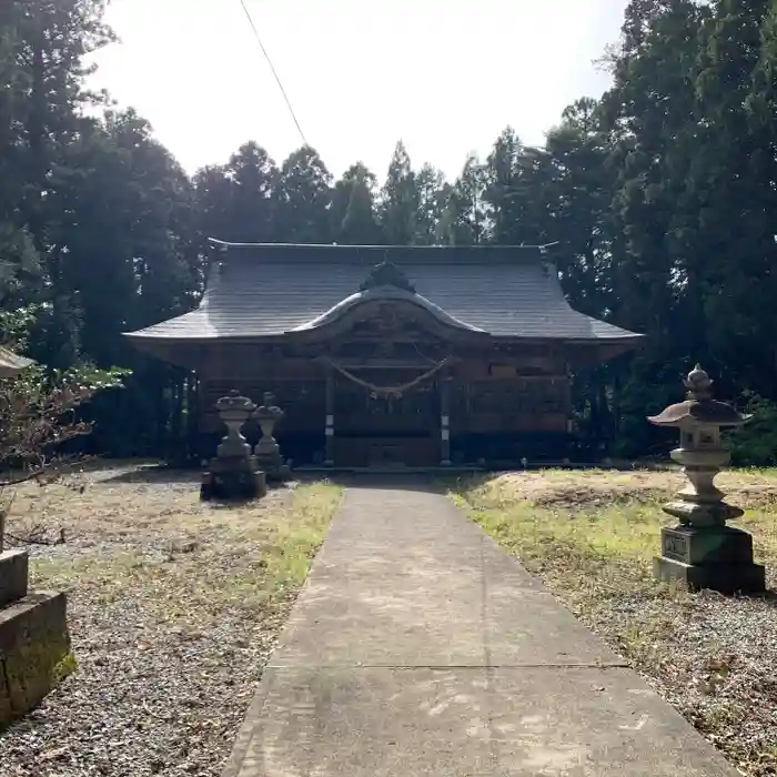 仁井田神社の本殿