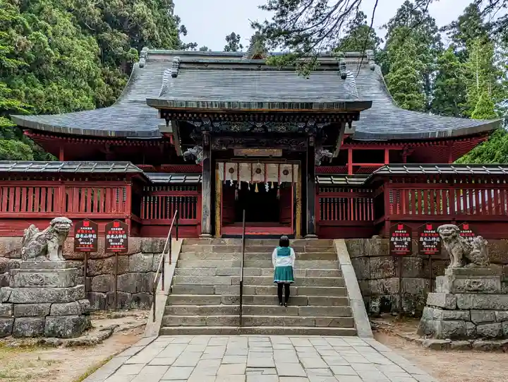 岩木山神社の本殿・本堂