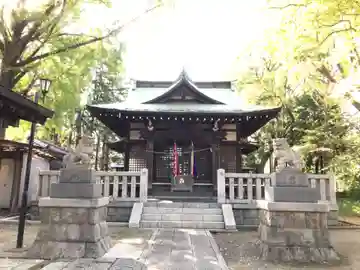 小杉神社の本殿・本堂