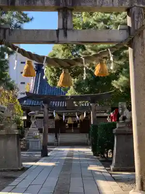 安江八幡宮（金沢水天宮）の鳥居