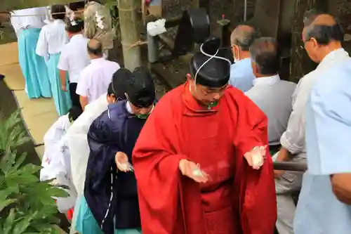 阿久津「田村神社」（郡山市阿久津町）旧社名：伊豆箱根三嶋三社のお祭り