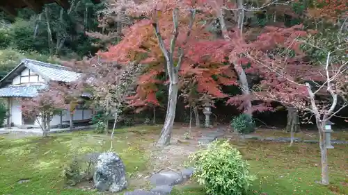 行基寺の庭園