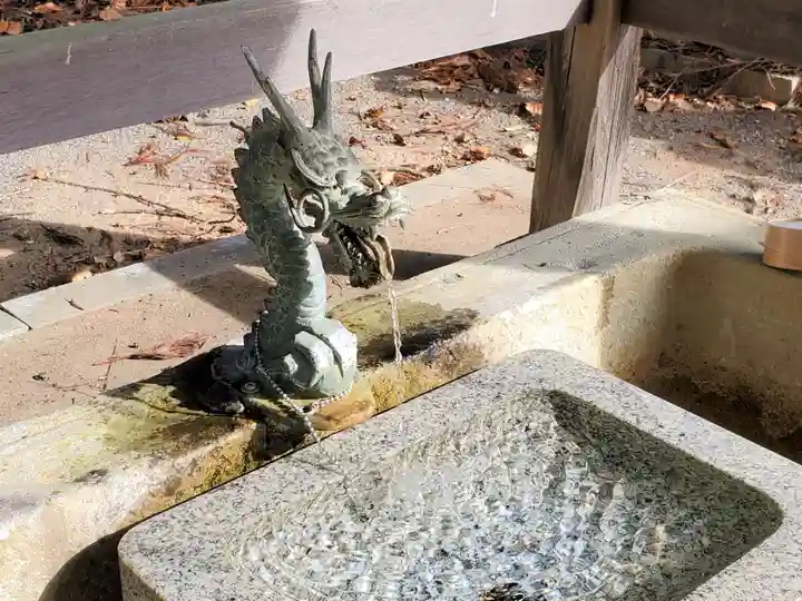 日吉神社の手水舎