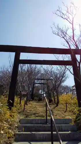 絵鞆神社の鳥居