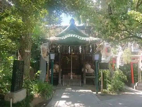 千住本氷川神社の末社