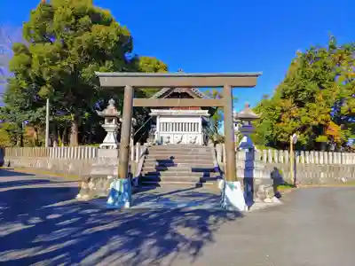 神明社(山崎川原)の鳥居