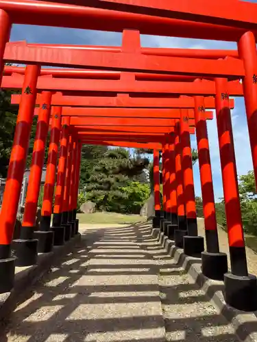 高山稲荷神社の鳥居