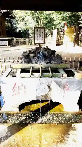 畑子安神社の手水舎