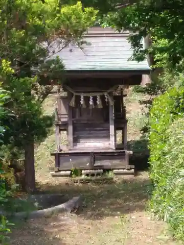 神社(名称不明)の本殿・本堂