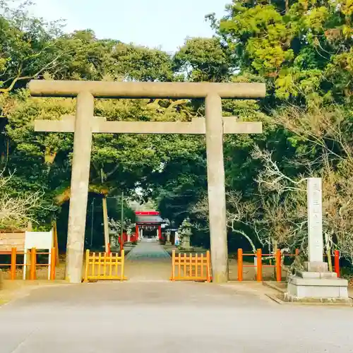 息栖神社の鳥居