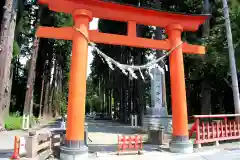 櫛引八幡宮の鳥居