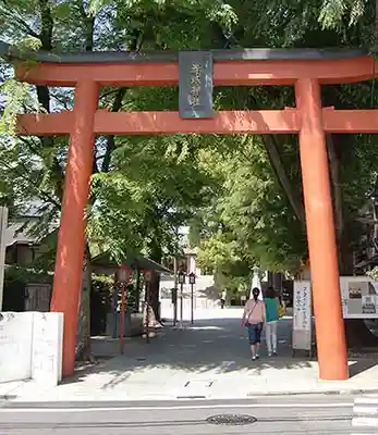 赤城神社の鳥居