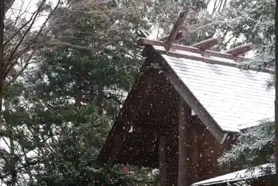 阿久津「田村神社」(郡山市阿久津町)旧社名:伊豆箱根三嶋三社の本殿・本堂