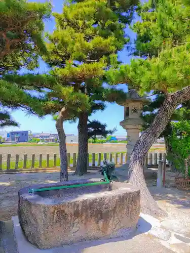 素盞烏社（桴場）の手水舎