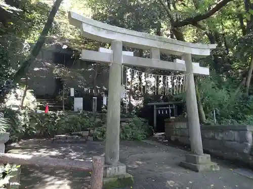 穴澤天神社の鳥居