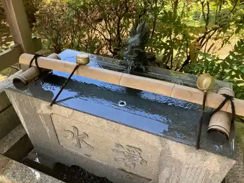 天台宗　長窪山　正覚寺の手水