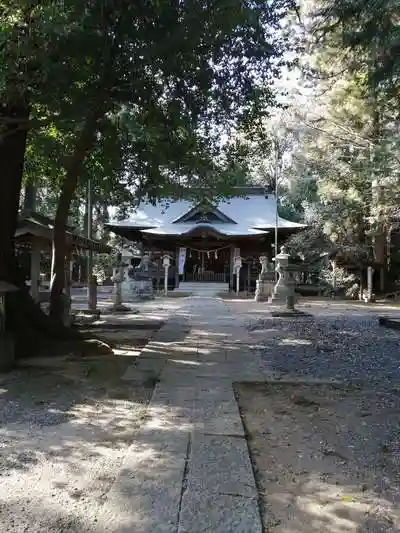 鴨鳥五所神社の本殿