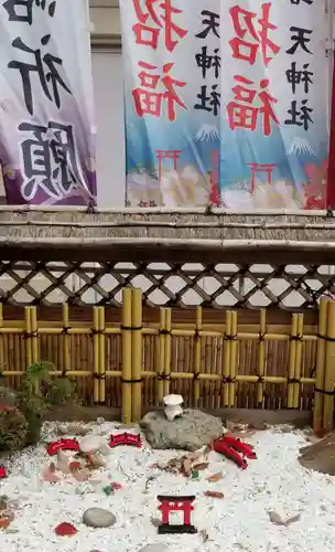 露天神社（お初天神）の庭園