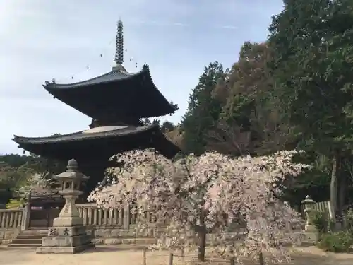 瑜伽山蓮台寺の塔