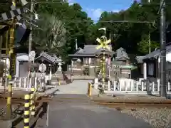 下笠田八幡神社の周辺