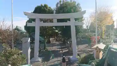 町田天満宮の鳥居