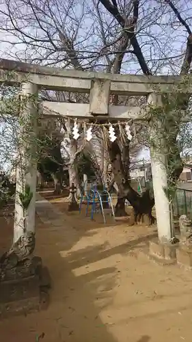 稲荷神社の鳥居