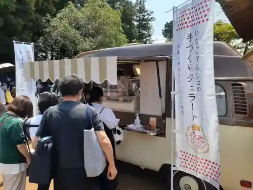 伏木香取神社の食事