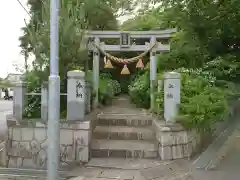 秋葉社の鳥居