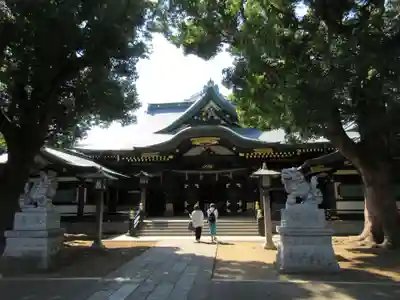 穴八幡宮の本殿・本堂