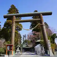 國魂神社の鳥居