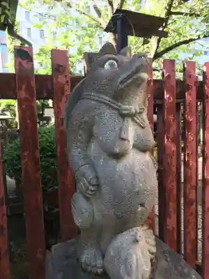 柳森神社の狛犬